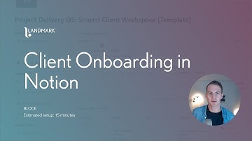 Client Onboarding With Shared Notion Workspaces