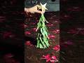 Christmas tree make with real leaves 🌿 of plant #Beautifulnature #Natureflowers #Nature'crart