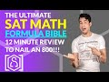 SAT Math Formula Bible - 23 ESSENTIAL Formulas to Earn an 800!