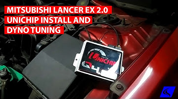Mitsubishi Lancer EX Unichip Install and Dyno Tuning 135whp