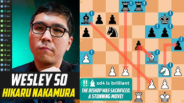 ♟️Wesley So OUTPLAYS Hikaru Nakamura in a Ruthless Rook Endgame! [Stockfish 17]