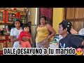 LA MAMA de flor la regaño Solo yo estoy cocinando y no ayudas en nada😡