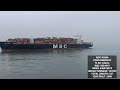 SHIPSPOTTING 2021// MSC ROMA/CRUDE OIL TANKER LANCING/ METEOR...MARCH 04,2021 AT EUROPOORT,ROTTERDAM