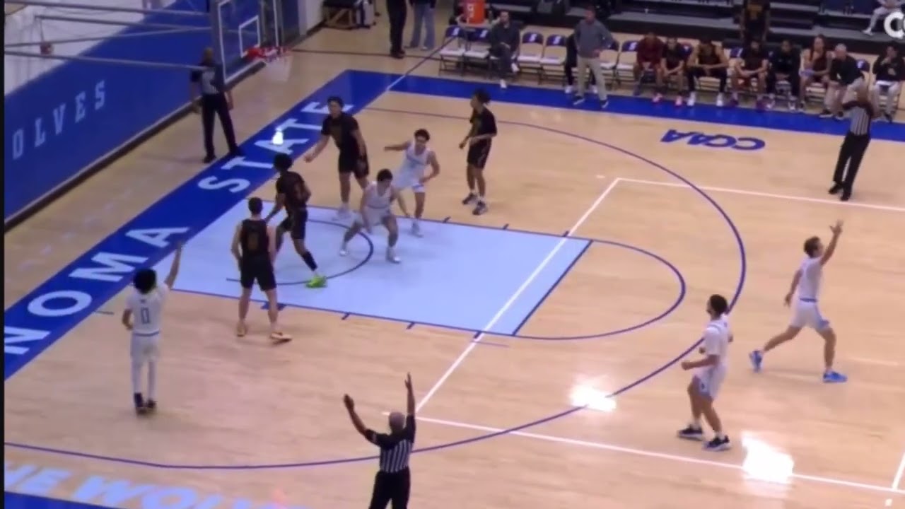 Christopher Holley: 6’2” Junior PG Sonoma State 2024-25 Season Highlights.