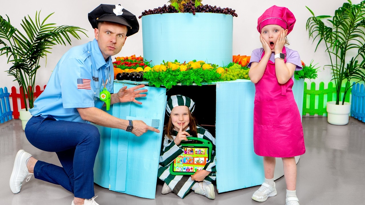 Полицейская история о поимке пяти маленьких воришек