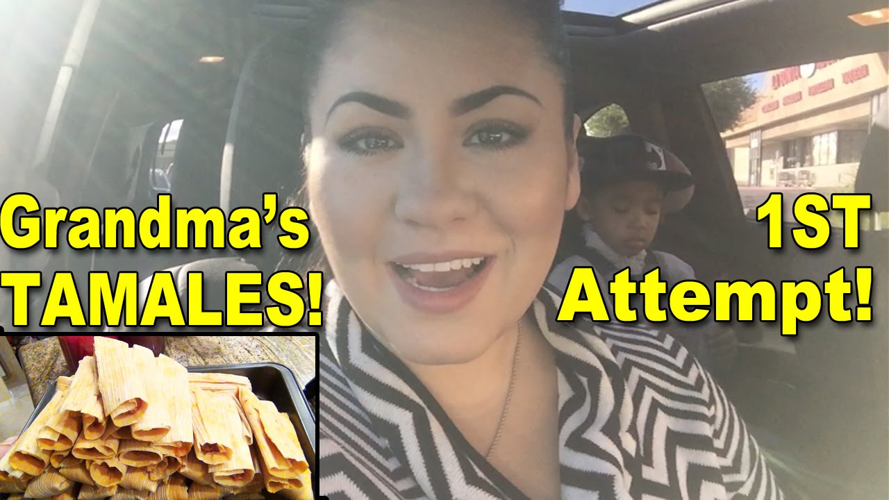 Grandma's Tamales 1st Attempt November 30, 2014 YouTube