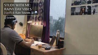 Rain Ambience Study Session | Study With Me | JJ Learnex