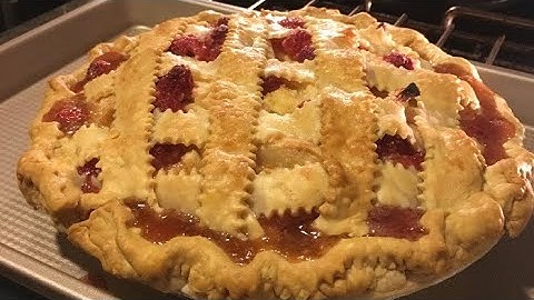 “Outrageous”  Apple Raspberry Pie