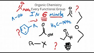 Organic Chemistry Every Functional Group in 6 minutes