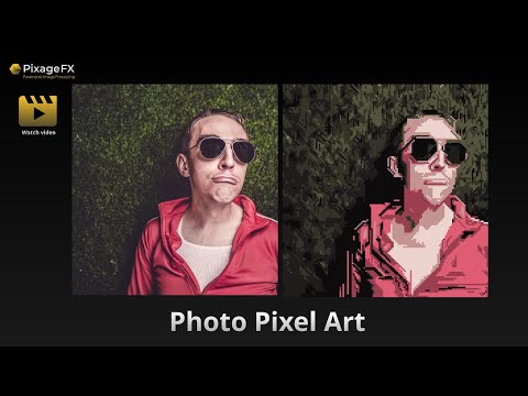 PixageFX - Photo to Pixel Art