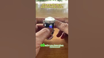 ĐÈN PIN MÓC TREO CHÌA KHOÁ SIÊU SÁNG | Lets.vn