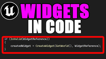 How to Create Widgets in Unreal Engine 5 C++
