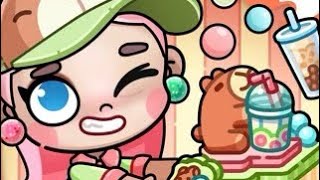 Avatar world capybara cafe quest avatar world play with me