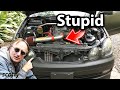 Here's How Stupid People Modify a Car (A Sad Day for Lexus Owners)
