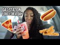 i only ate GAS STATION FOOD for 24 HOURS (literally disgusting)