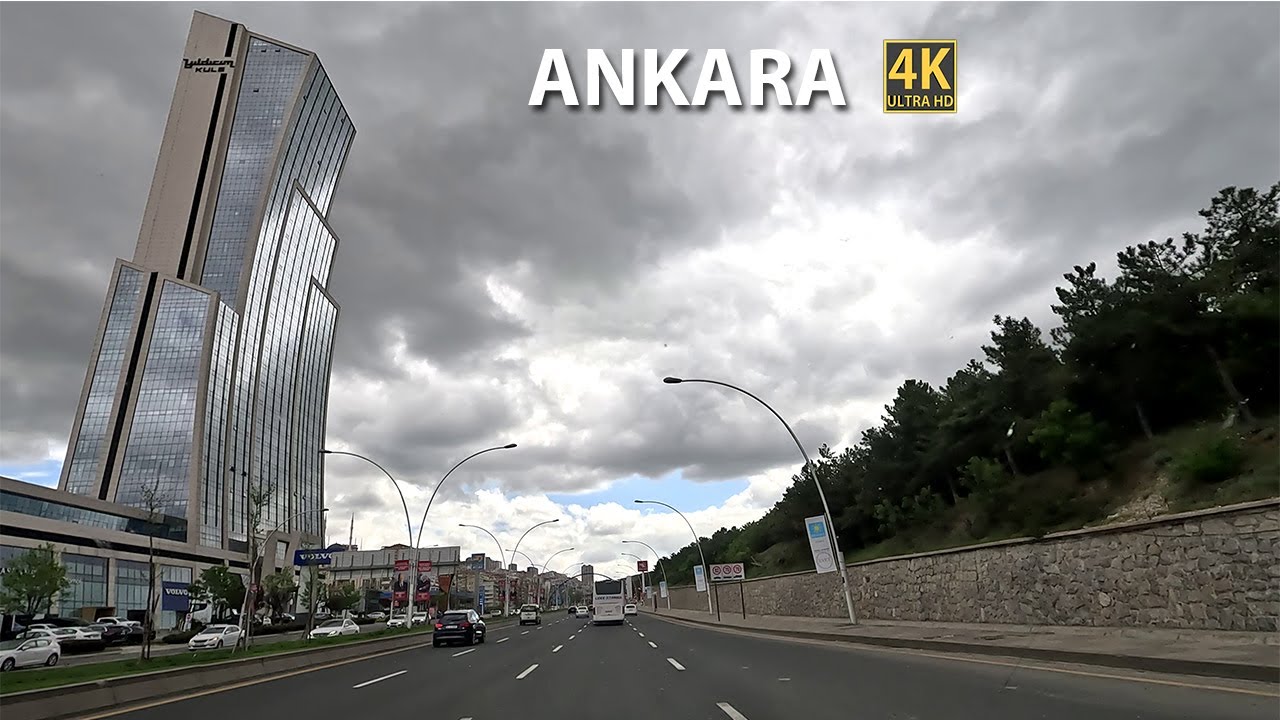 Турция 4K - Автомобильный тур в Анкаре