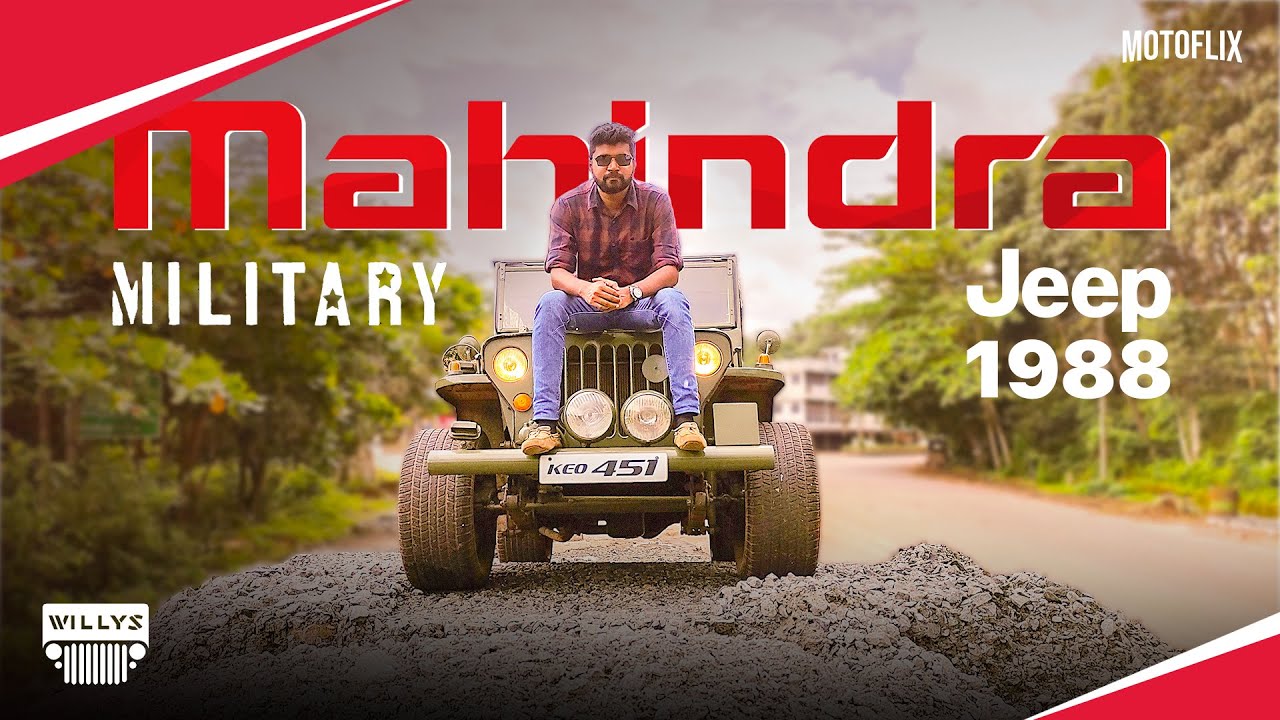 Mahindra Military Spec Jeep 1988 | Willys | Motoflix