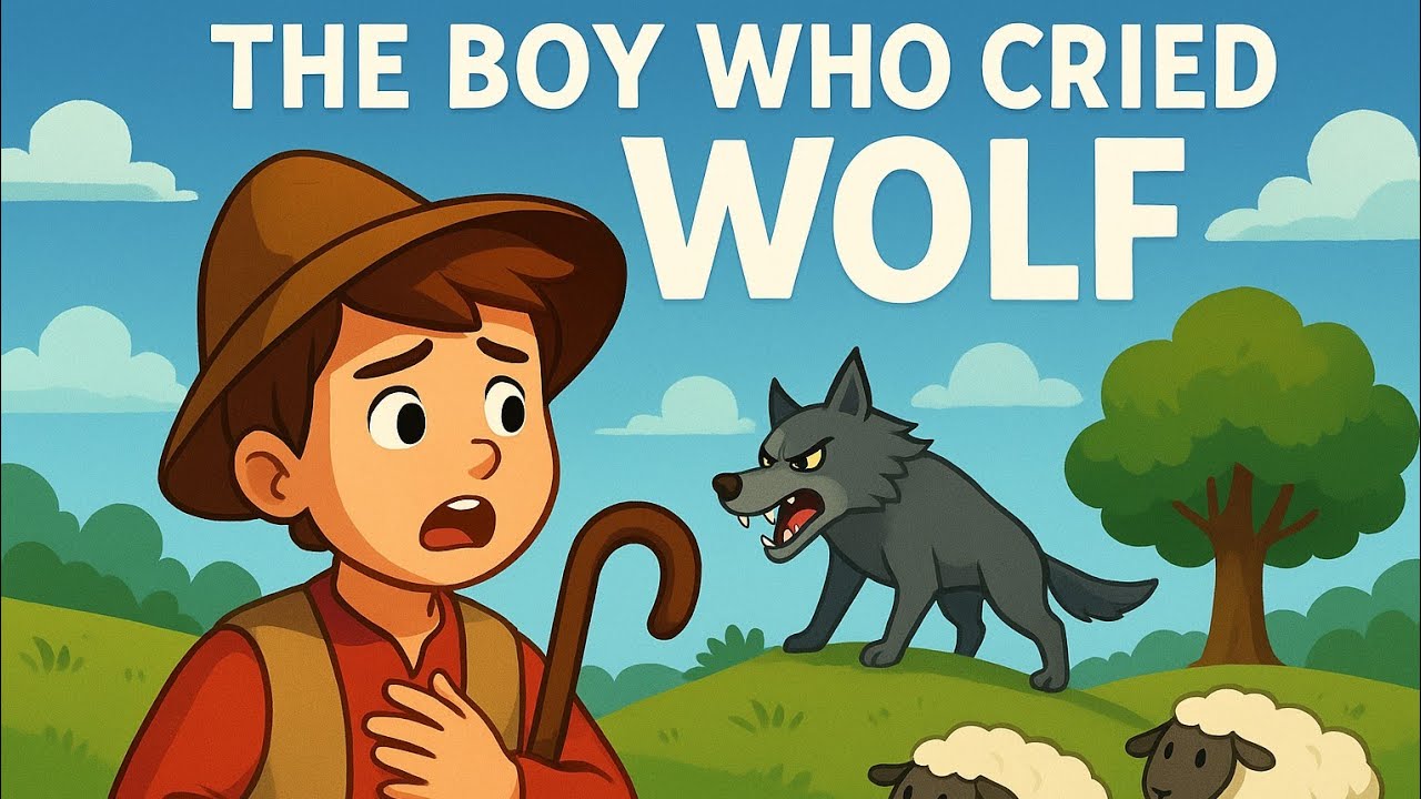 The Boy Who Cried Wolf – Bedtime Story for Kids - YouTube
