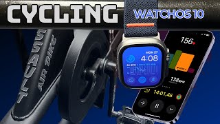 WatchOS 10 - New Features for Cycling Workouts with the ULTRA (on Assault Bike) applewatch apple