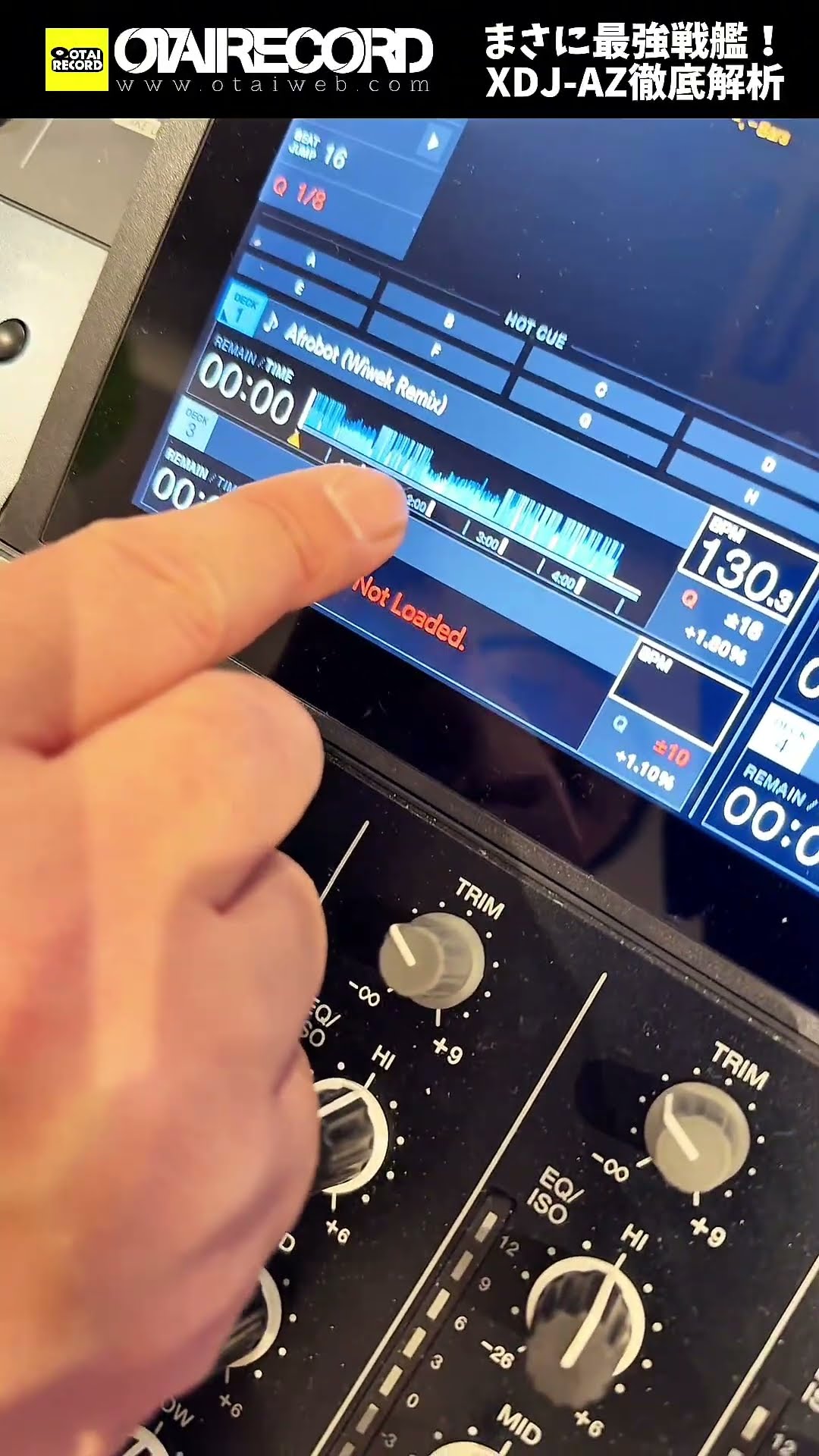 AlphaTheta XDJ-AZ Complete Guide] How to Get Sound Part 2 (1