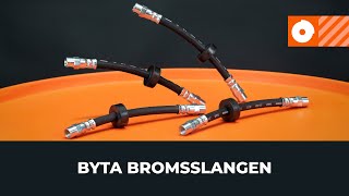 Byta Bromsslangar bak och fram gör-det-själv - video online