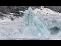 Large Glacier Calving montage