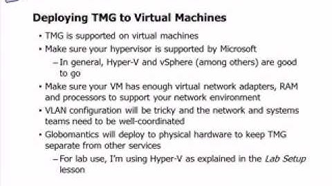 5 planning a forefront tmg deployment