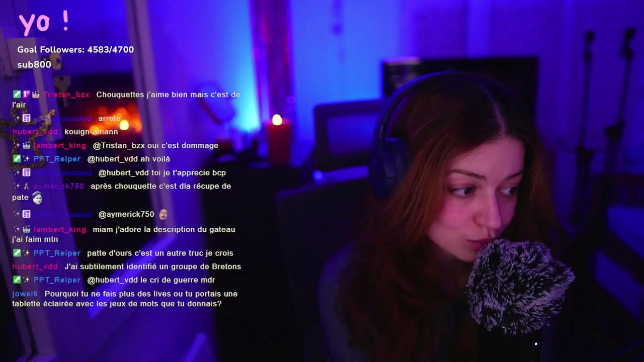 ASMR LIVE  : On discute et un max de triggers ! (NO PUB)