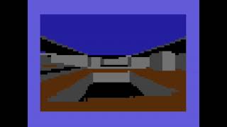 Commodore 64 Raycasting with variable ceiling and floor heights in 80x50