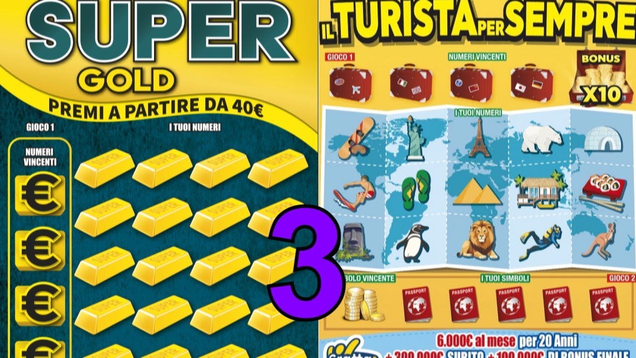 3, Il Turista per Sempre con Super Gold
