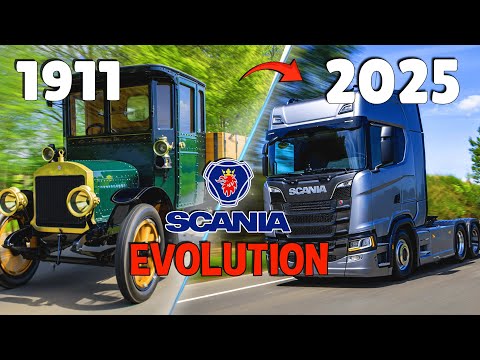 Scania Truck Evolution 1902 2025 