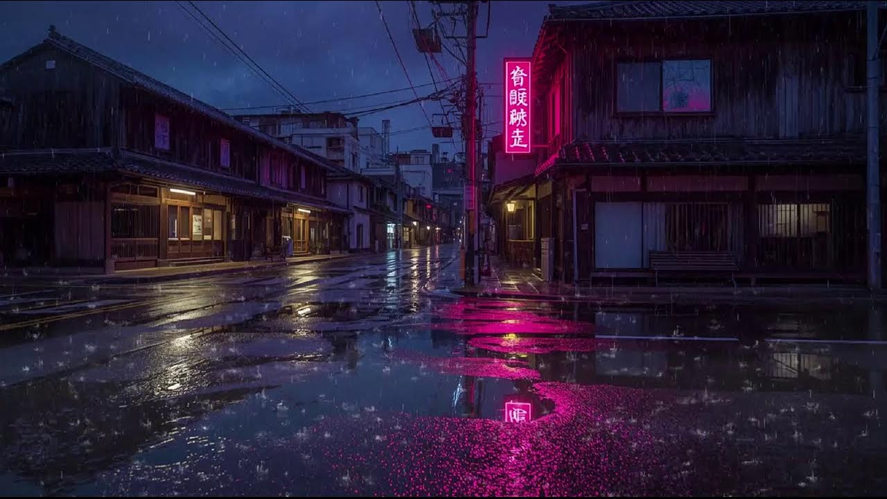 Rainy Night Lofi Mix 🌙 Calm Chillhop Beats to Relax, Study & Sleep #31