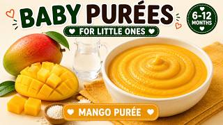 Mango Puree || Healthy Baby Food (6 to 12 Months) screenshot 4