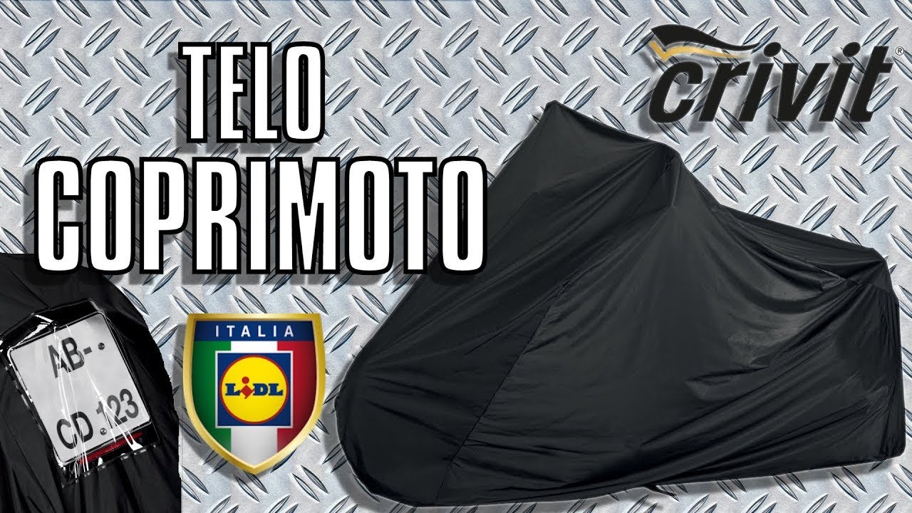 Telo Coprimoto CRIVIT a 12.99 € LIDL Telo per moto 