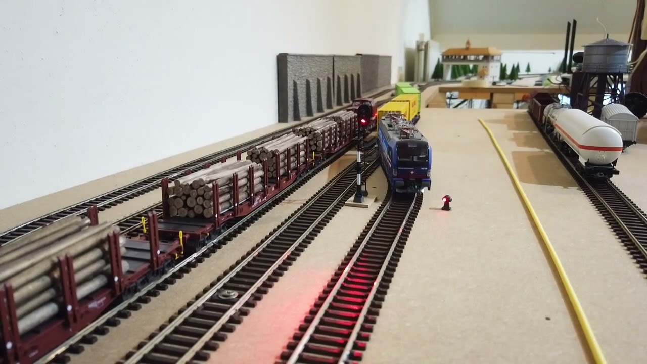 Treintjes met seinen