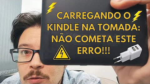 Quando devo colocar o Kindle para carregar?