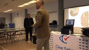 Public Demo of Vote Tabulation System - ClearBallot : Part 11
