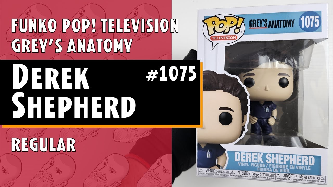 Funko POP Derek Shepherd #1075 Grey's Anatomy Vinyl Figure