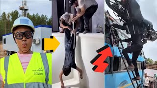 USA’s Smartest Construction Worker Caught on Camera 😂 | Funniest Reaction Ever (Adam Rose Style)