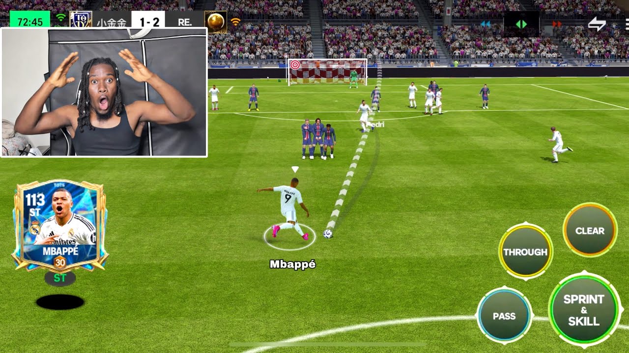 TOTS Mbappe is INCREDIBLE (40m) Free-Kick | FC MOBILE