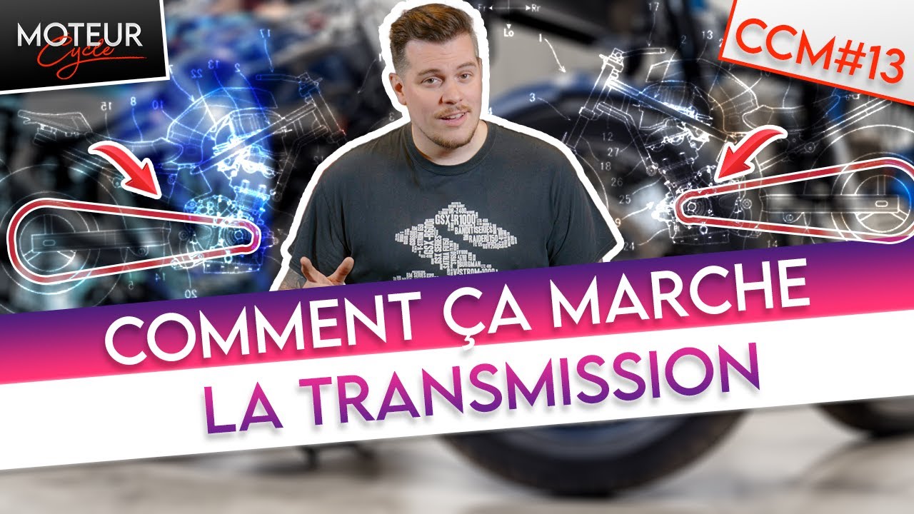 ⚙️ Chaîne, cardan et même 2 roues-motrices ?! CCM#13 : la transmission finale - Moteur Cycle