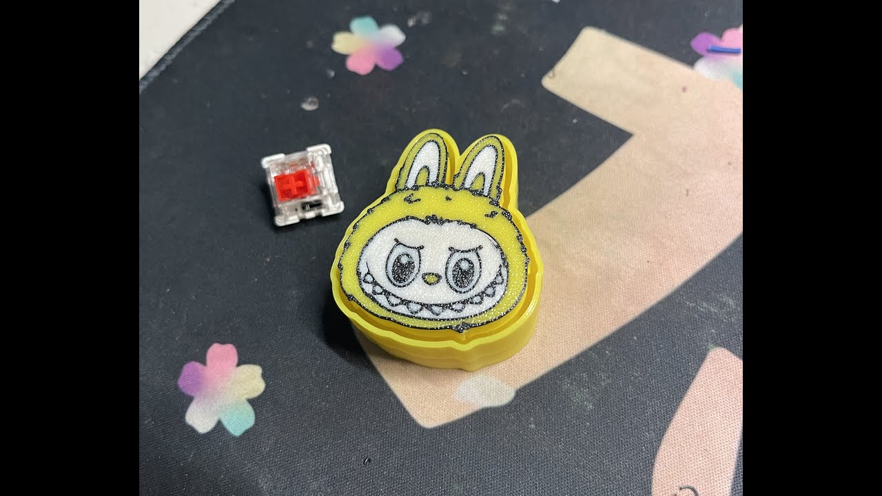 Labubu Clicker 3d print