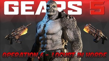 GEARS 5 - Operation 6 LOCUST RETURN!! New Unlockable Characters!