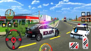 Police Car Chase Simulator 3D Game - Real Cop Cars Driving Simulator 2025 - Android GamePlay part 🚨👈 screenshot 4