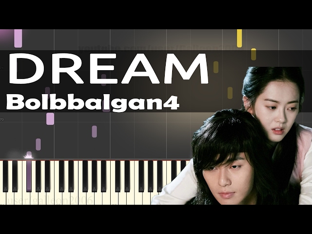 [Hwarang OST] Bolbbalgan4 (볼빨간사춘기) - Dream (드림) - Piano Tutorial (Slow) class=