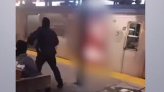Community holds vigil for woman set on fire while aboard subway in Brooklyn | NBC New York