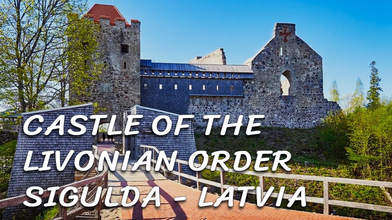 Castle Of The Livonian Order In Sigulda - Latvia 🇱🇻 | 