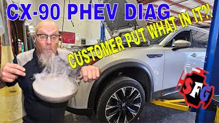 2024 Mazda CX-90 PHEV Misfires &amp; Lean Codes