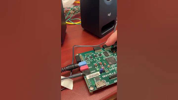 Digilent Zybo FPGA board: Audio Record & Playback Demo (only works in 2022.1 version of tools)