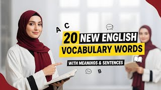 Mastering Fluency: Learning New English Vocabulary Words with Meanings